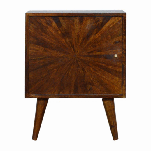 Chestnut Sunrise Door Bedside - Image 11