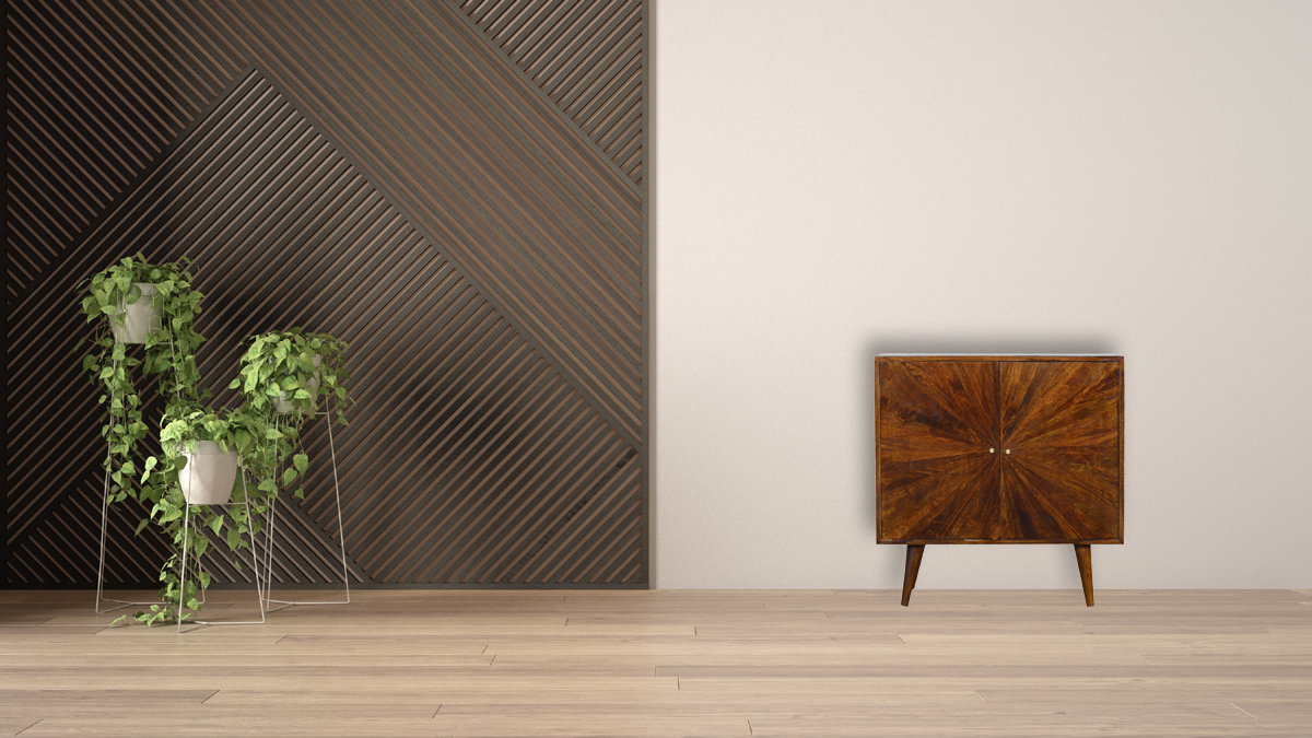 Chestnut Sunrise Cabinet - Image 11