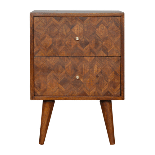 Assorted Chestnut Bedside - Image 9