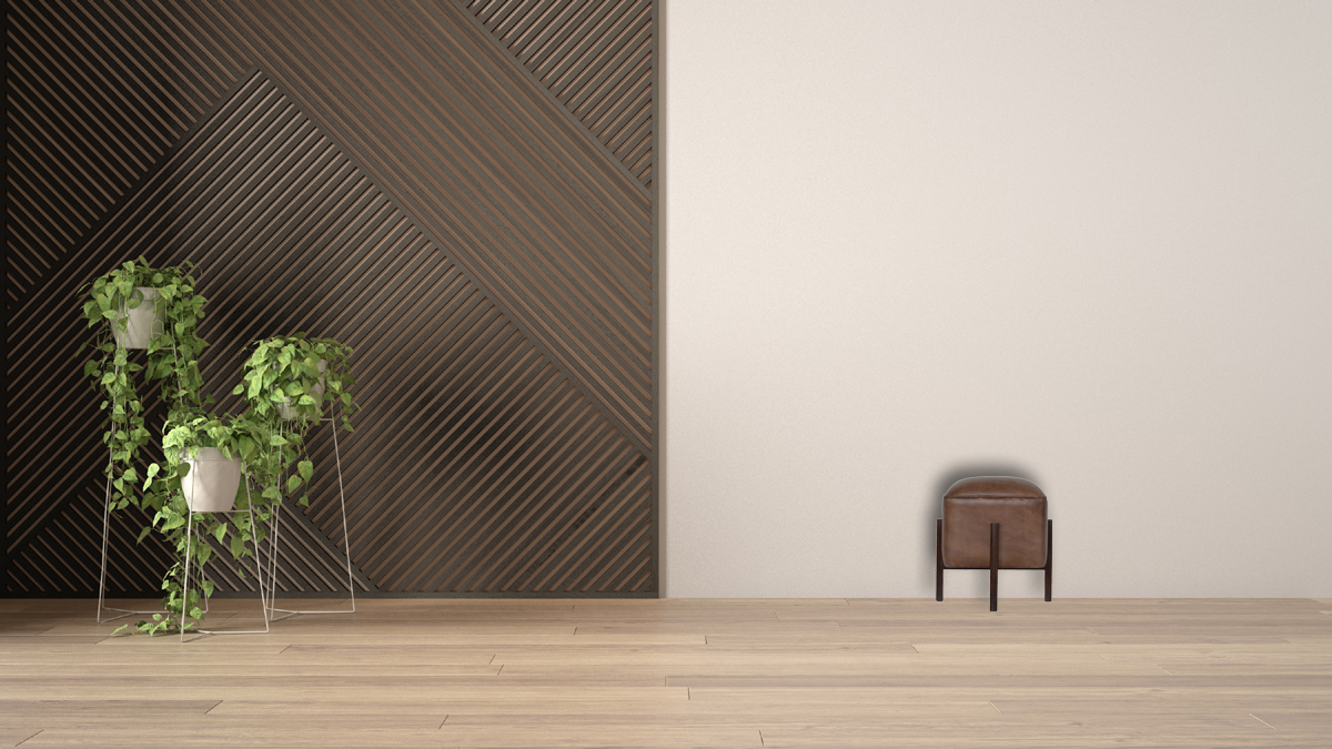 Brown Solid Leather Footstool - Image 9