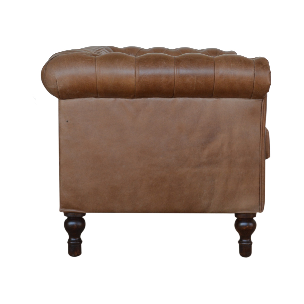 Buffalo Leather Chesterfield - Image 3