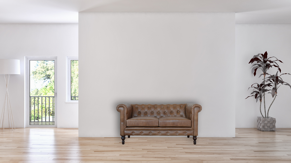 Buffalo Leather Chesterfield - Image 11