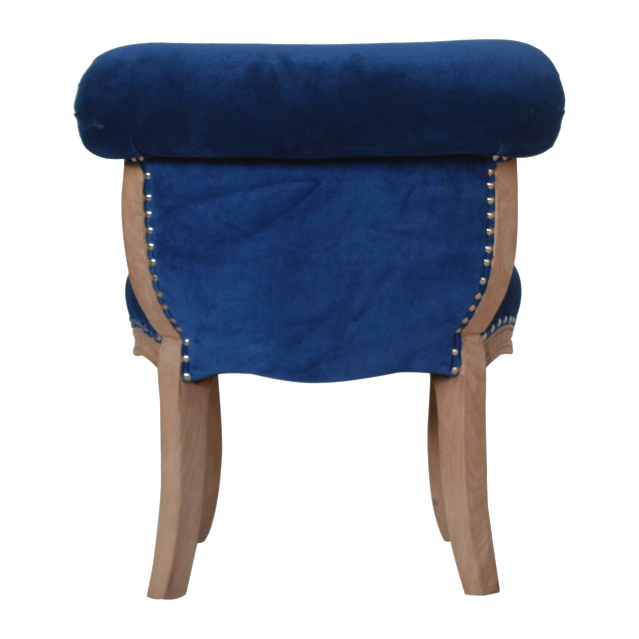 Royal Blue Studded Chair - Image 9