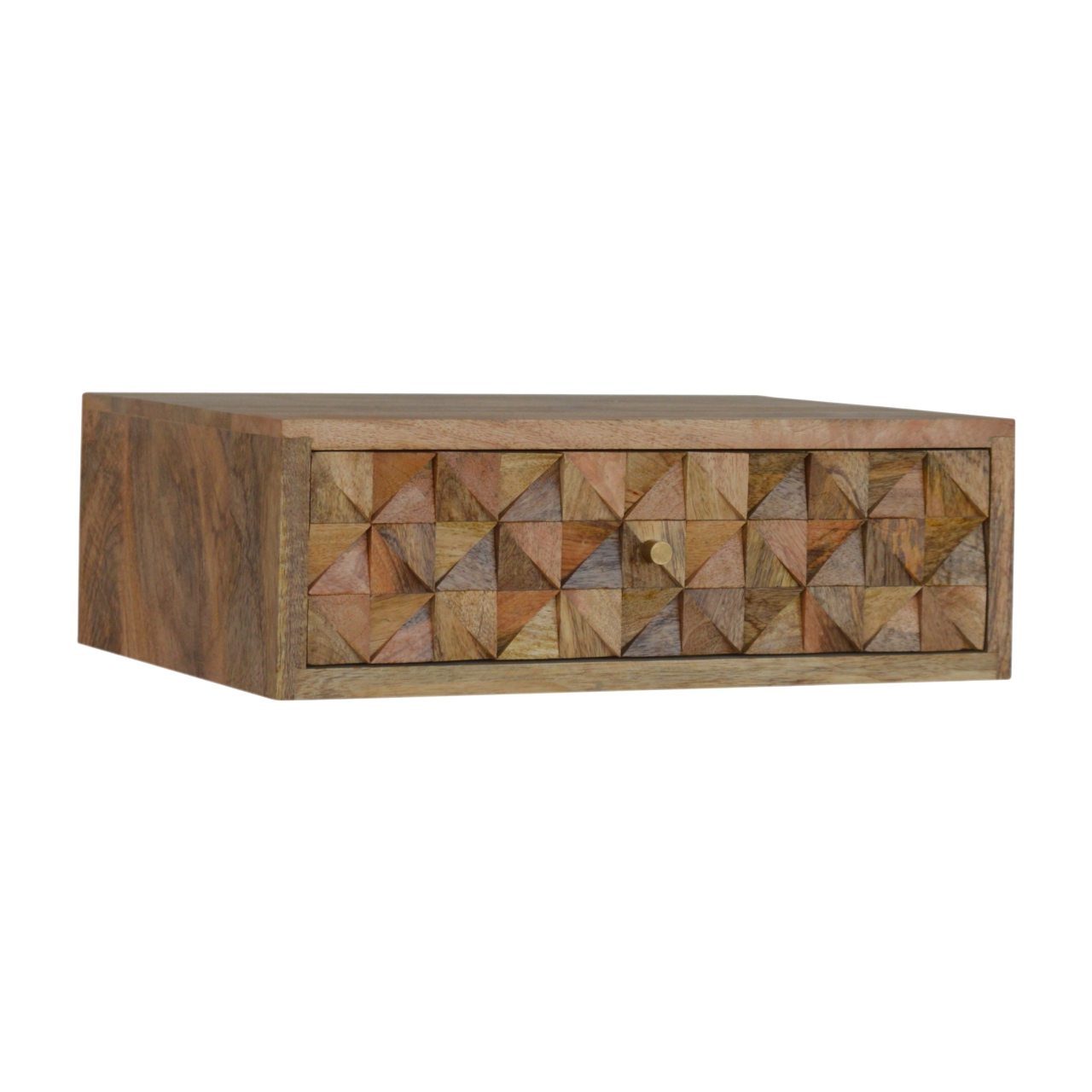 Floating Diamond Carve Bedside - Image 3