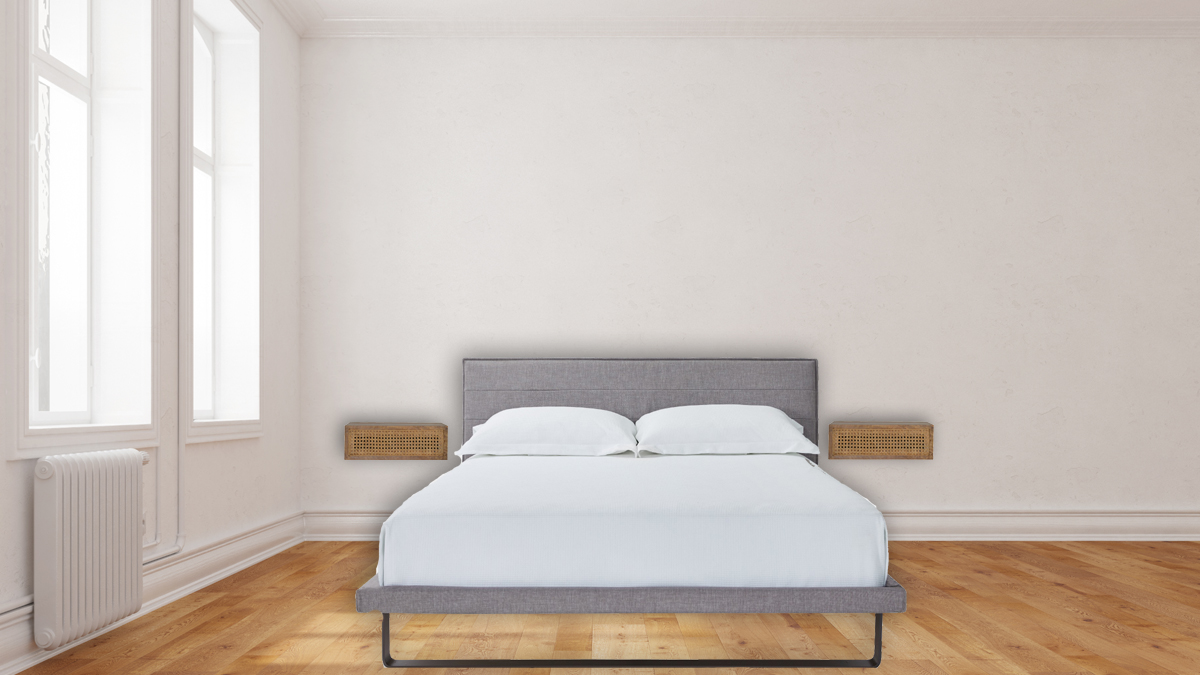 Wall Mounted Ratten Bedside - Image 12