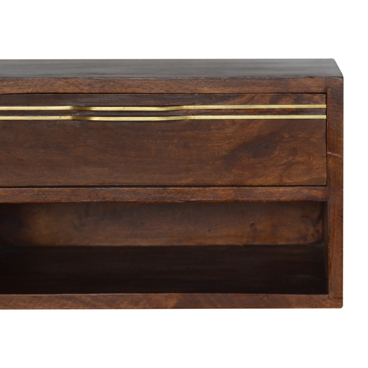 Floating Brass Handle Bedside - Image 4