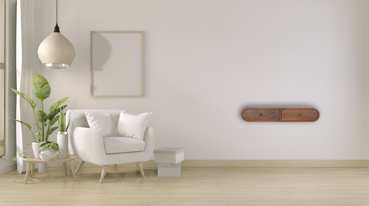 Floating Chestnut London Console - Image 11