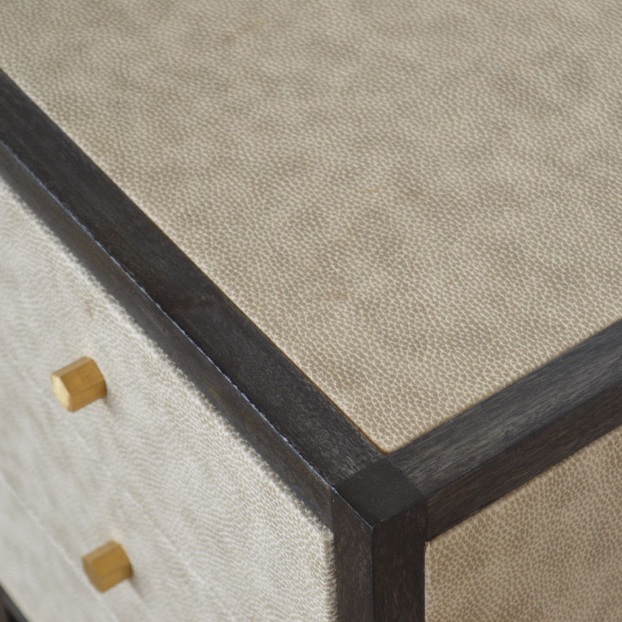Faux Leather Bedside - Image 4