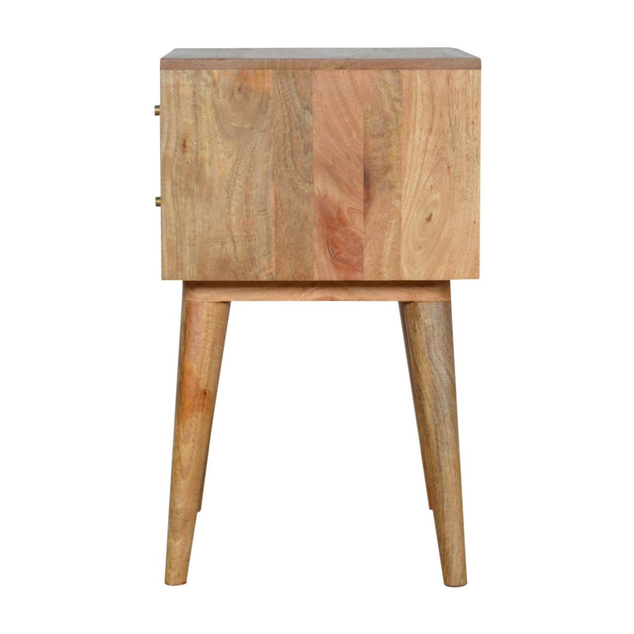 Blue Patterned Bedside - Image 8