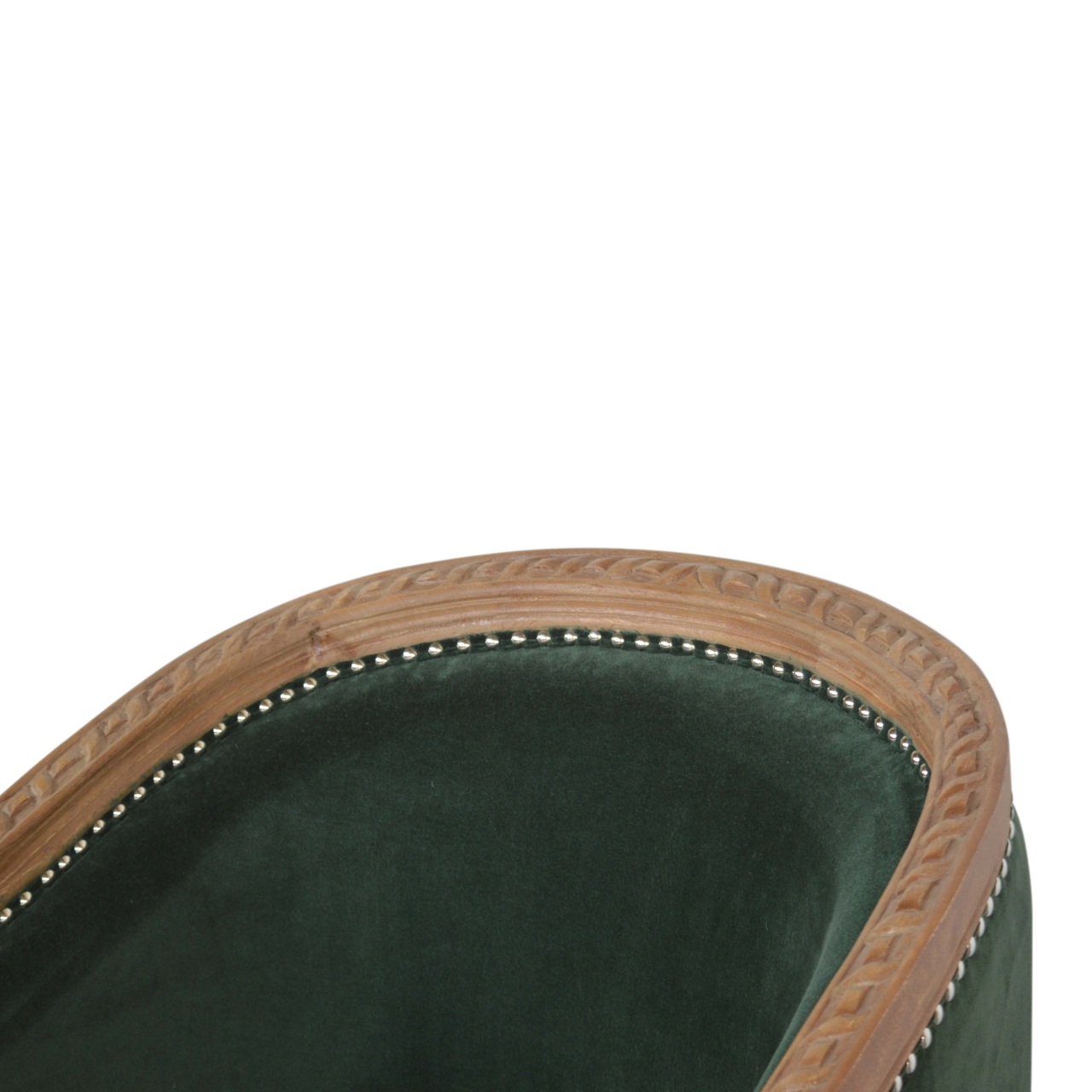 Emerald Velvet Occasional Chair - Image 6