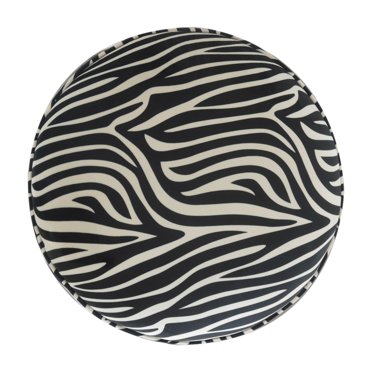 Zebra Nordic Style Footstool - Image 8