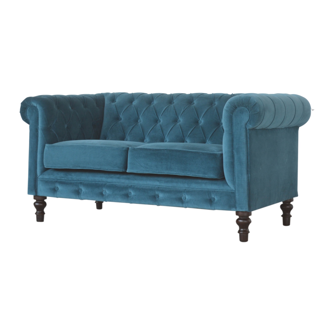 Teal Chesterfield Sofa - Image 2