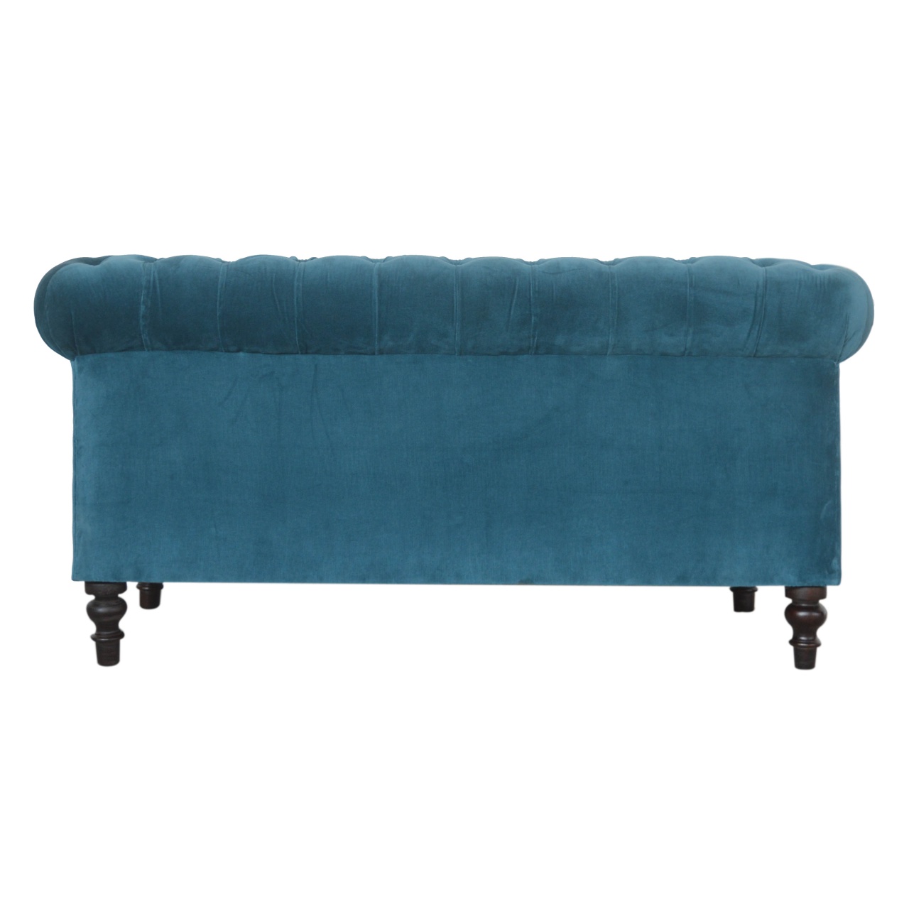 Teal Chesterfield Sofa - Image 9