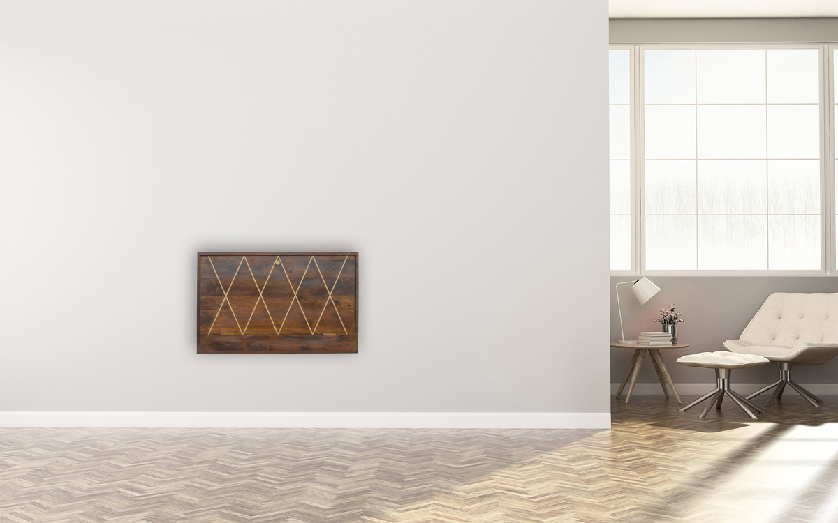 Geo Brass Flip Down Writing Desk - Image 11