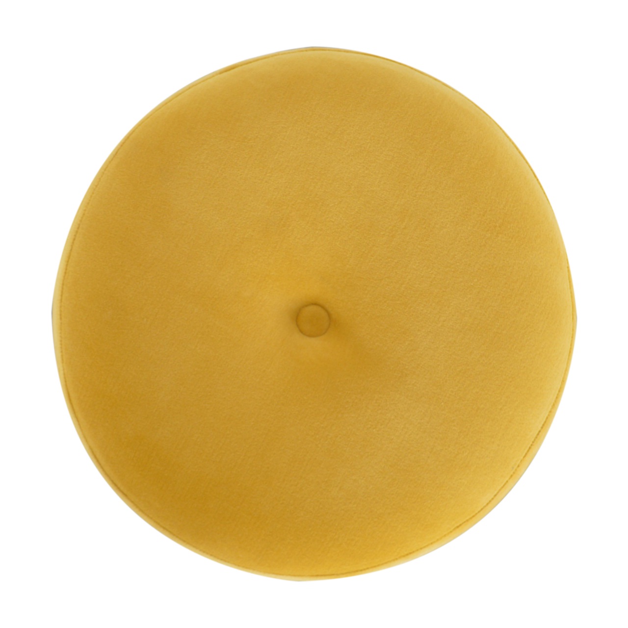 Mustard Velvet Tripod Footstool - Image 5