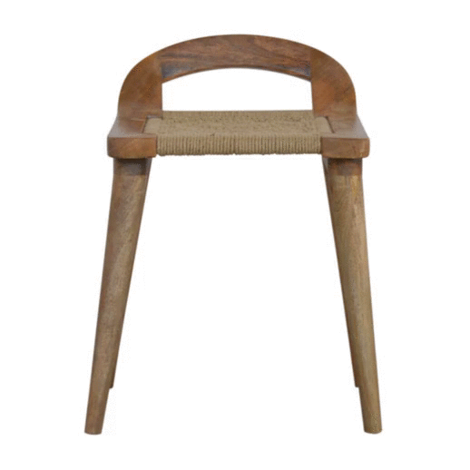 Woven Raised Back Stool - Image 10