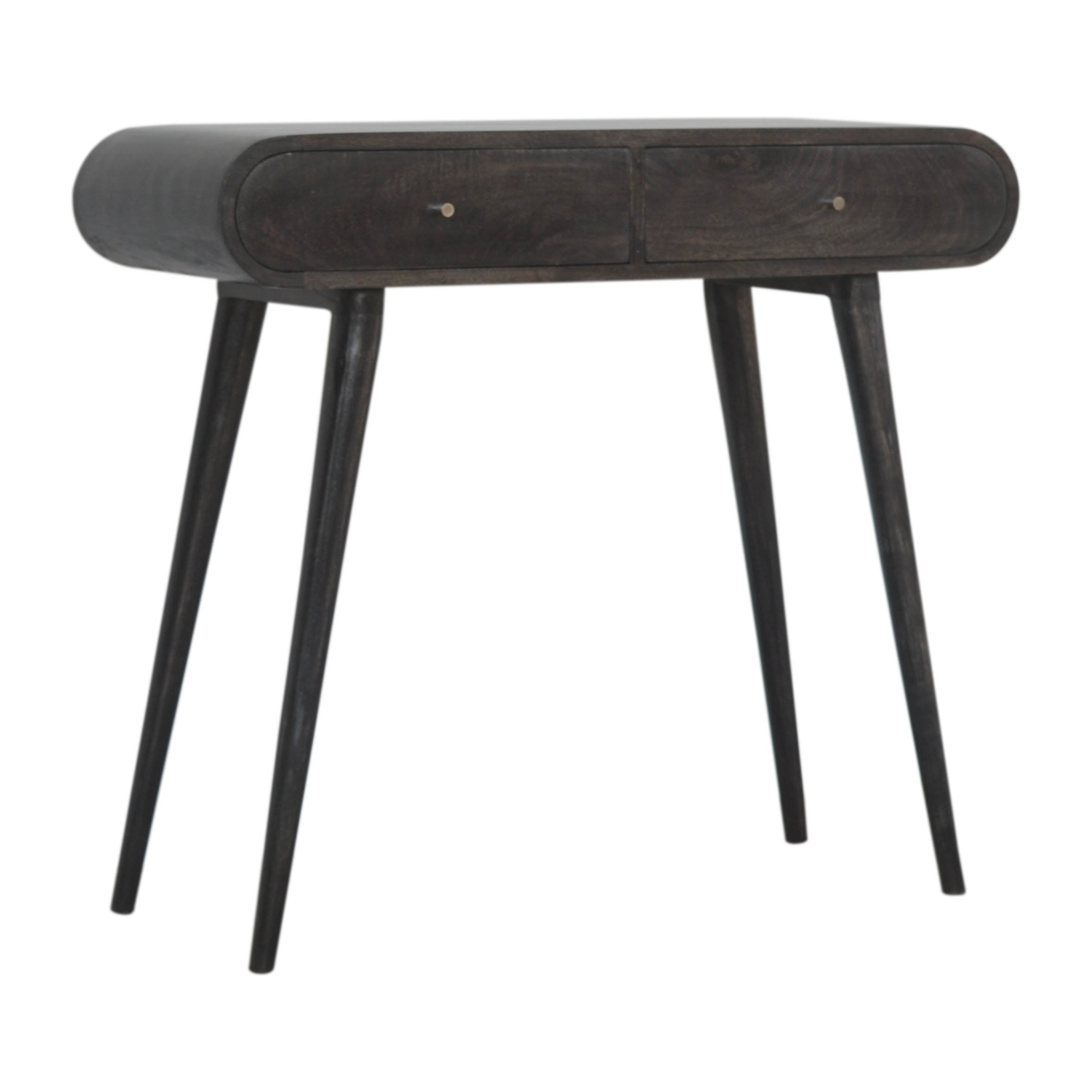 Ash Black Curve Console Table - Image 2