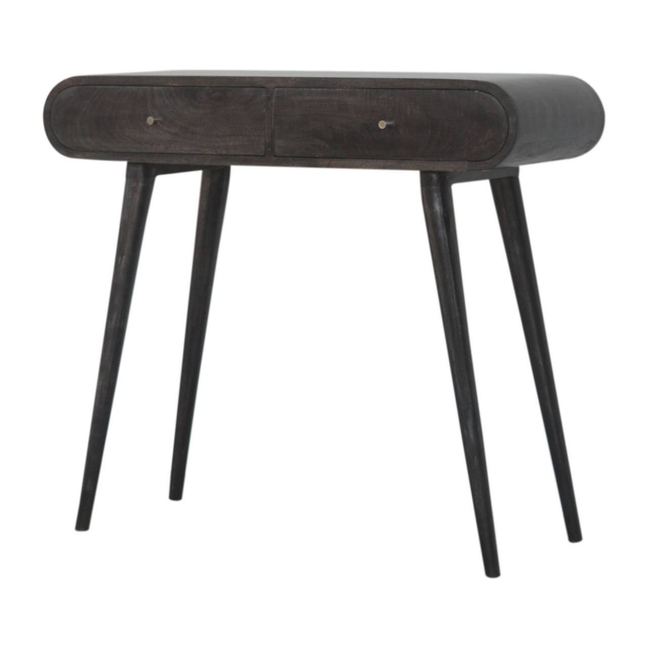 Ash Black Curve Console Table - Image 3