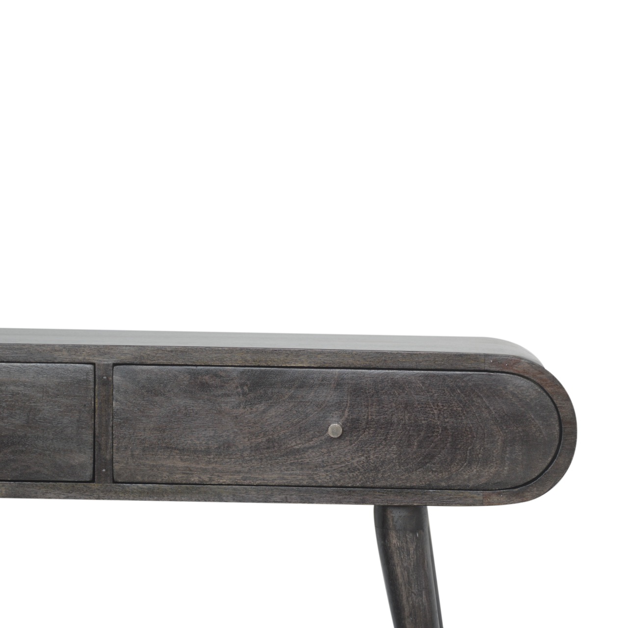 Ash Black Curve Console Table - Image 4
