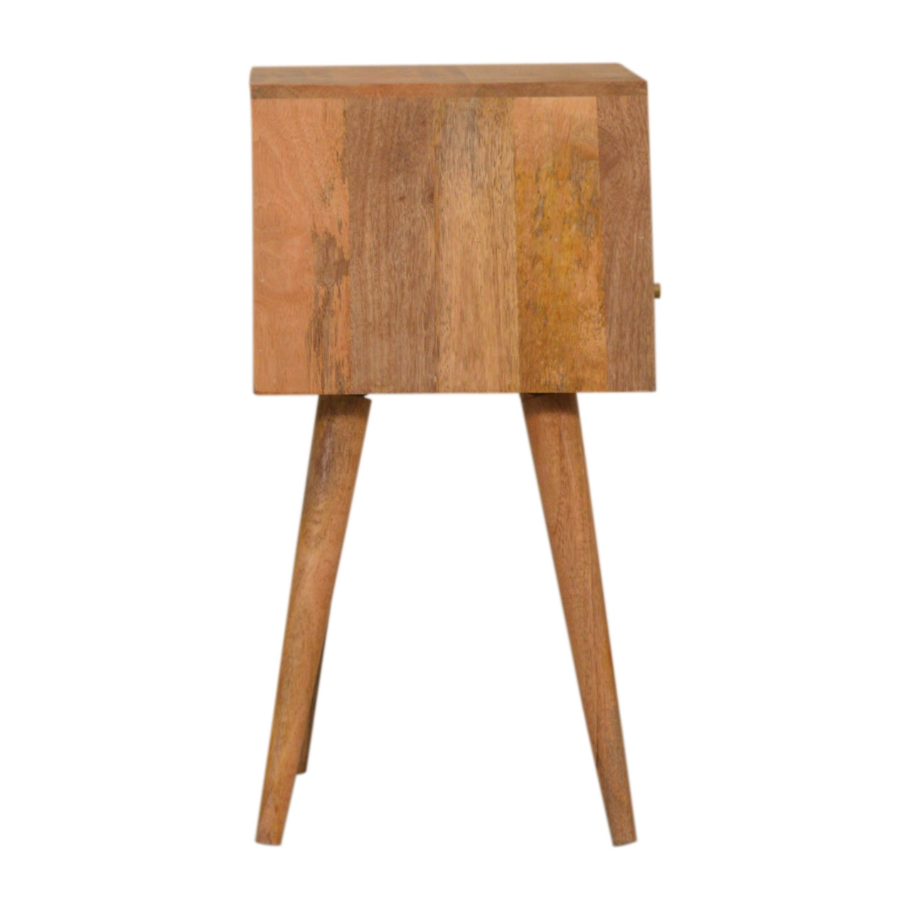 Mini Teal Hand Painted Bedside - Image 8