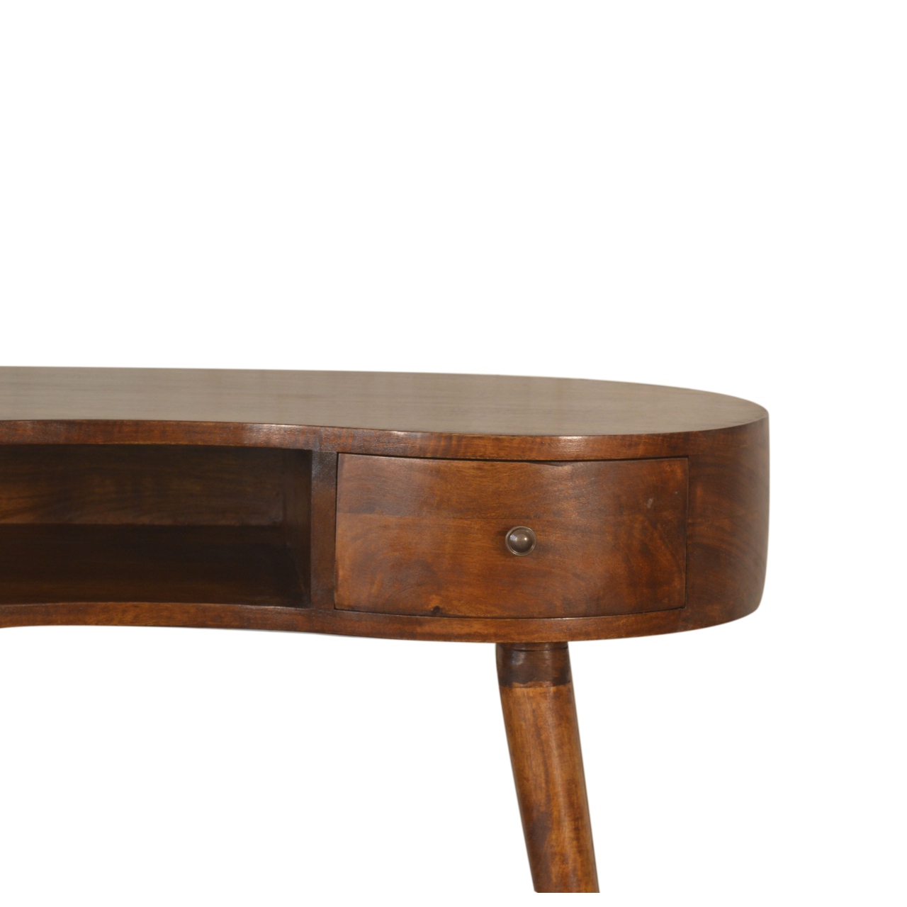 Chestnut Rounded Writing Desk - Image 4