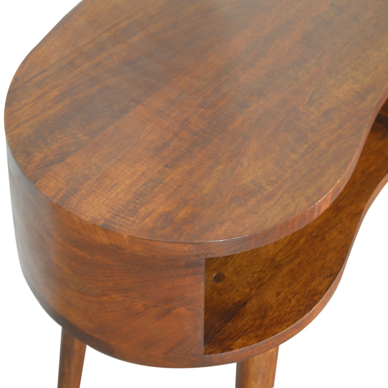 Chestnut Rounded Writing Desk - Image 5