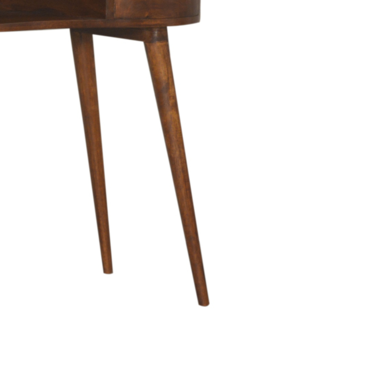 Chestnut Rounded Writing Desk - Image 7