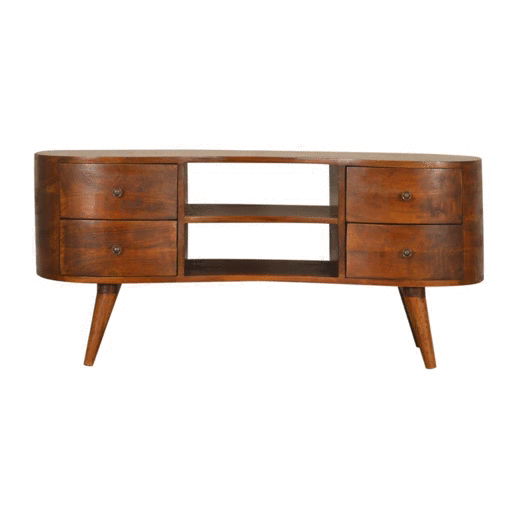 Chestnut Wave Entertainment Unit - Image 10