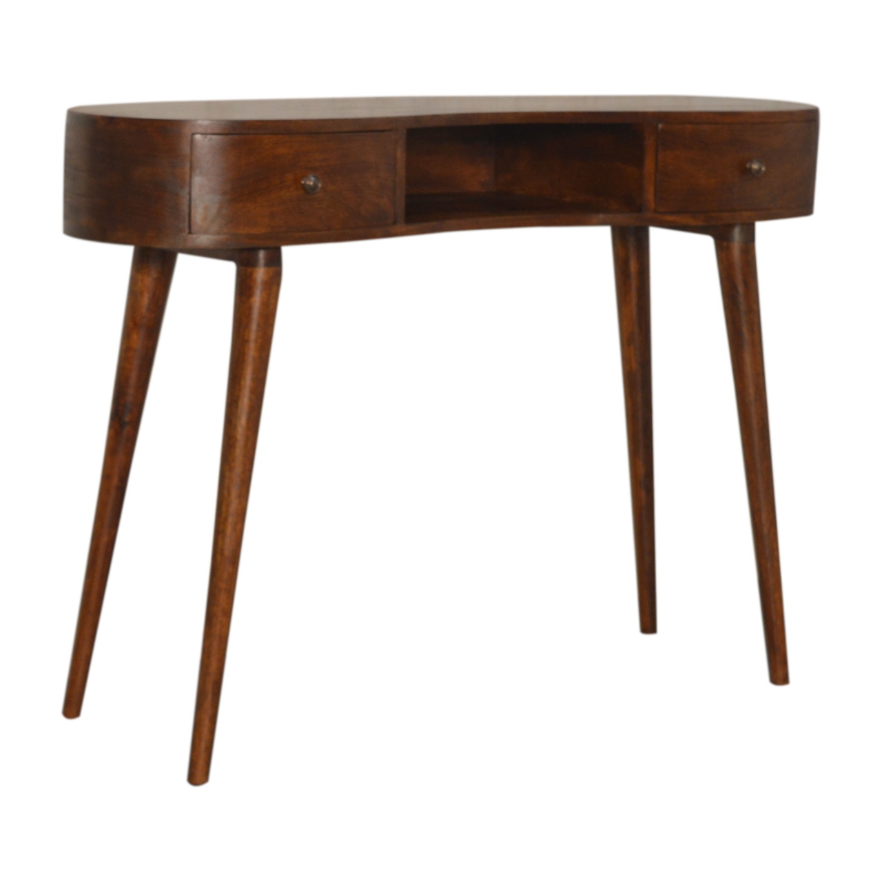 Chestnut Wave Writing Desk - Image 2