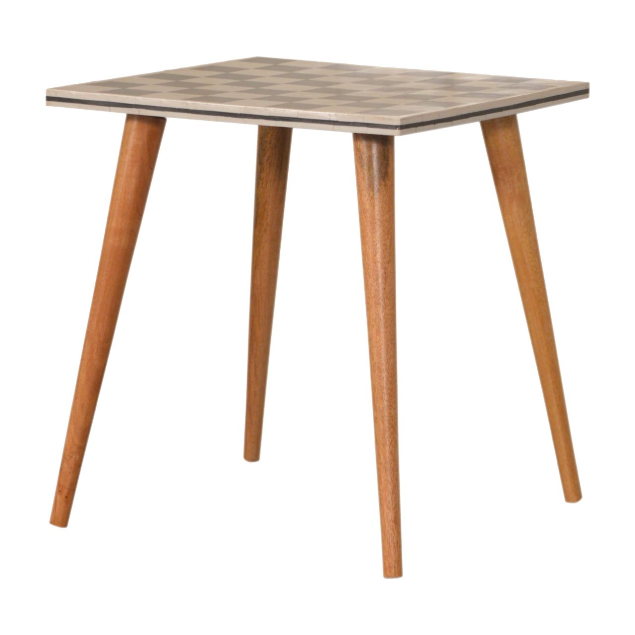 Checkered End Table - Image 3