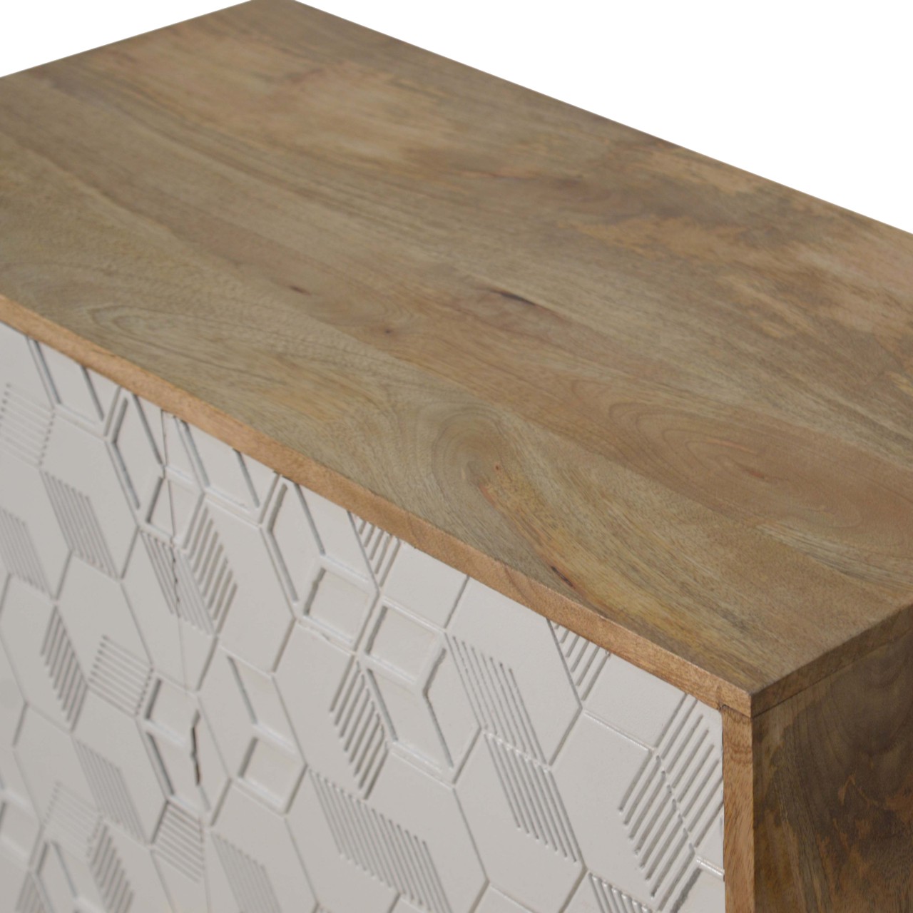 Acadia White Cabinet - Image 5