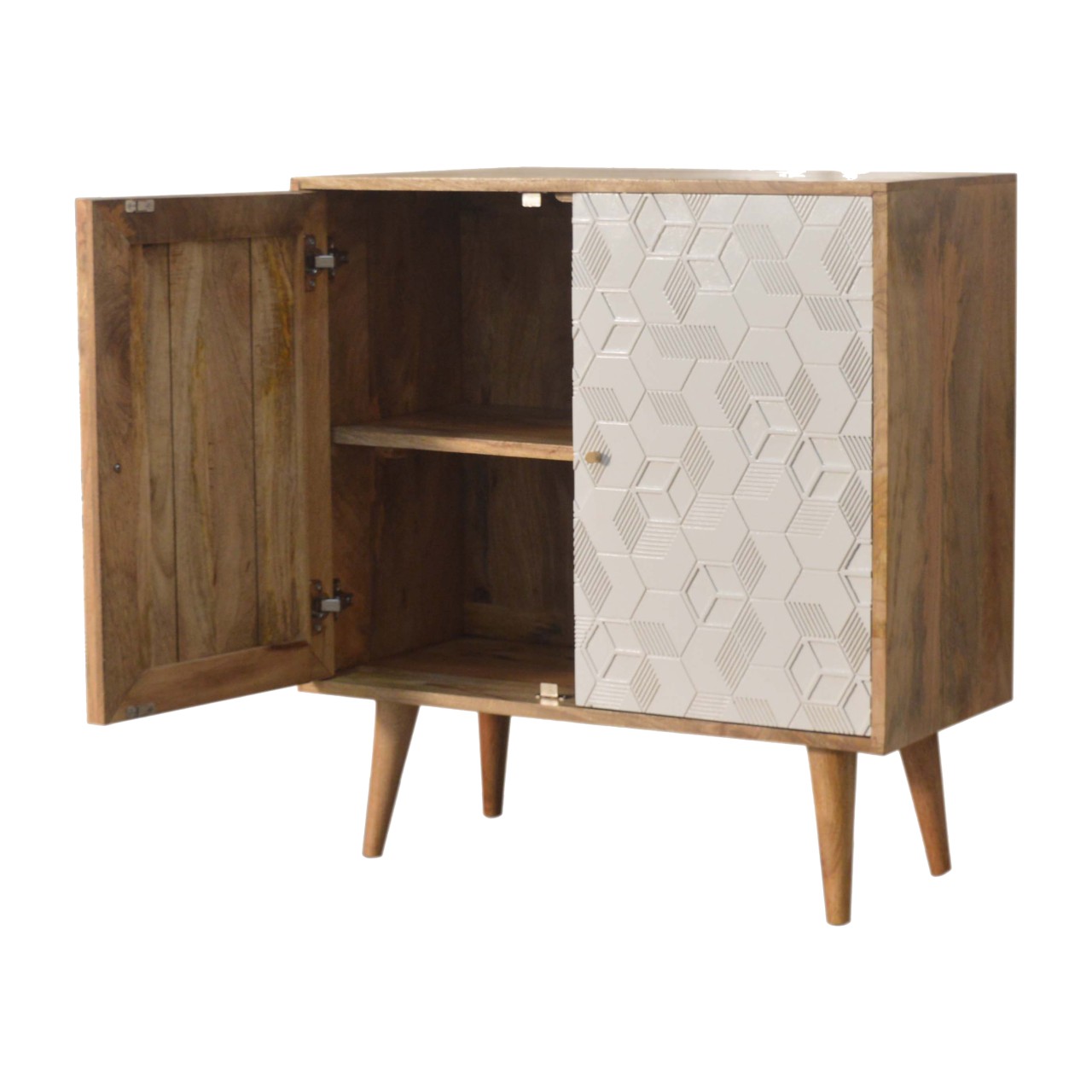 Acadia White Cabinet - Image 6