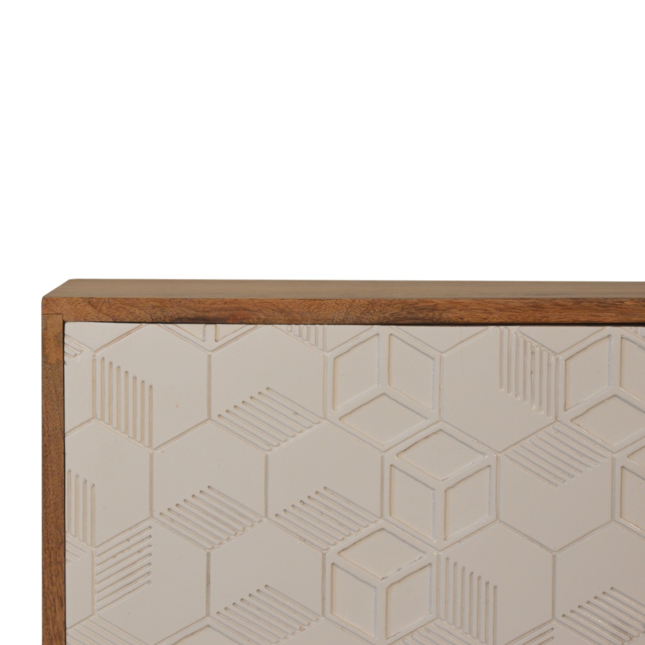 Acadia White Sideboard - Image 4