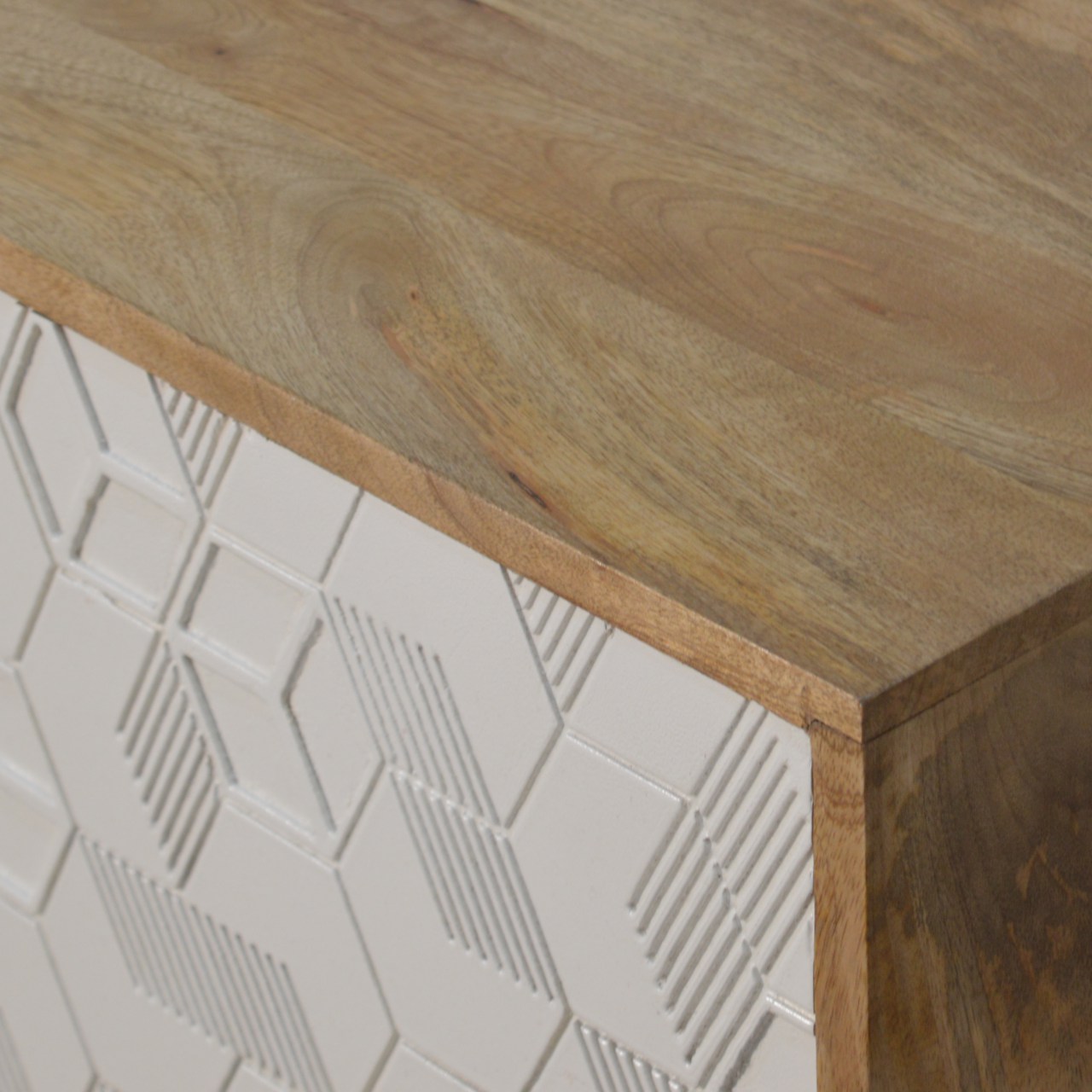 Acadia White Door Bedside - Image 7