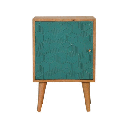 Acadia Teal Bedside - Image 10