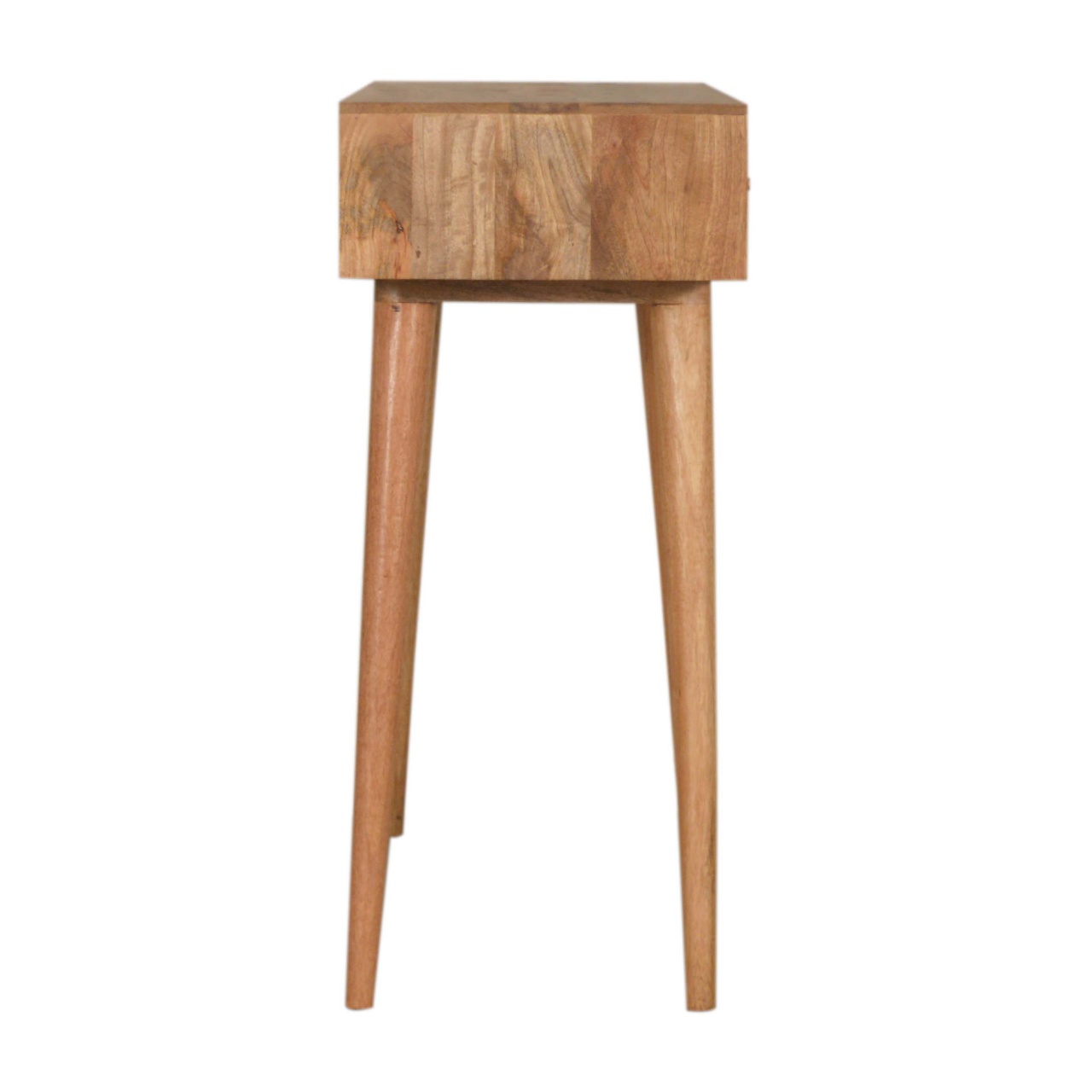 Acadia Teal and White Console Table - Image 9