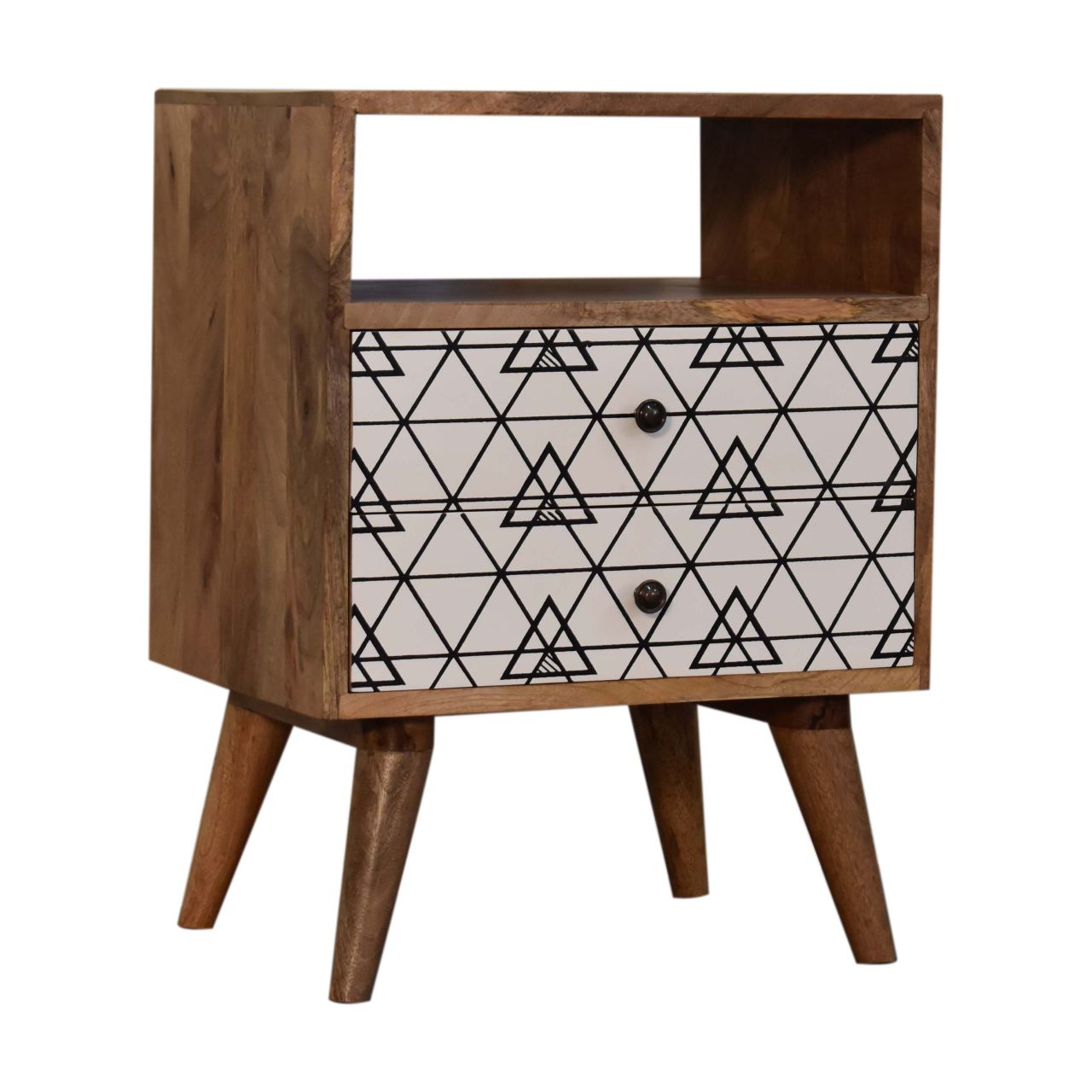 Triangle Print Open Bedside - Image 2