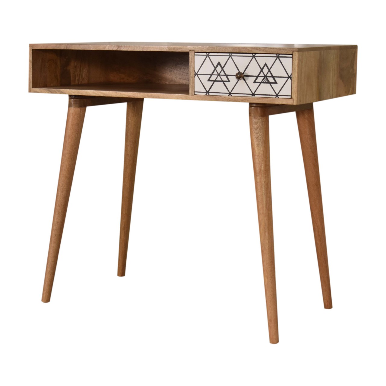 Triangle Printed Writing Desk - Image 4