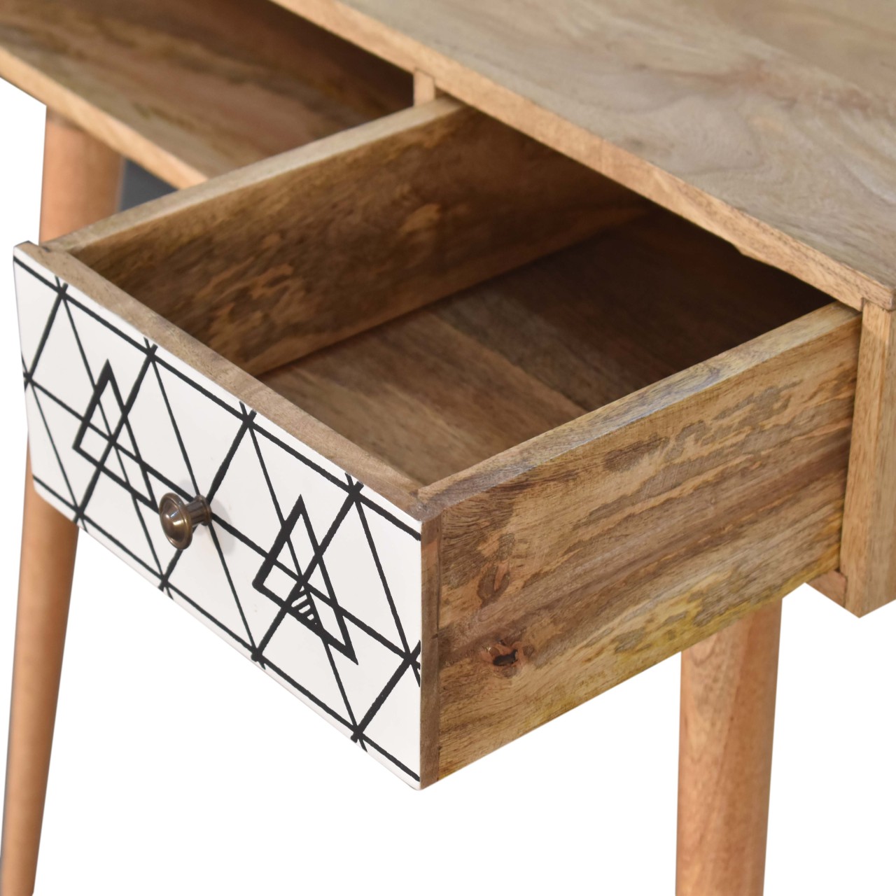 Triangle Printed Writing Desk - Image 8