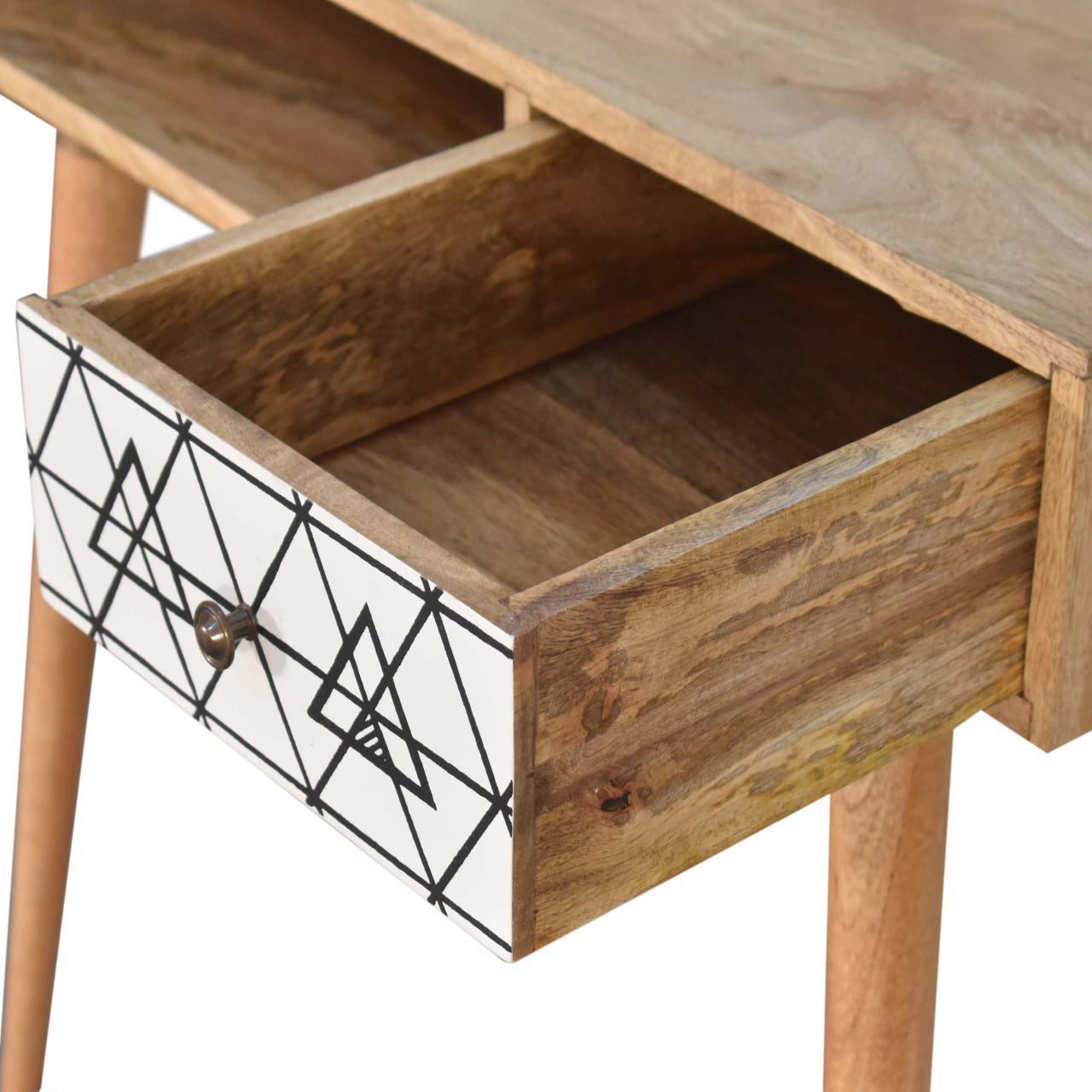 Triangle Printed Writing Desk - Image 7