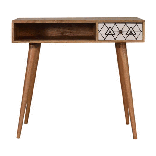Triangle Printed Writing Desk - Image 12