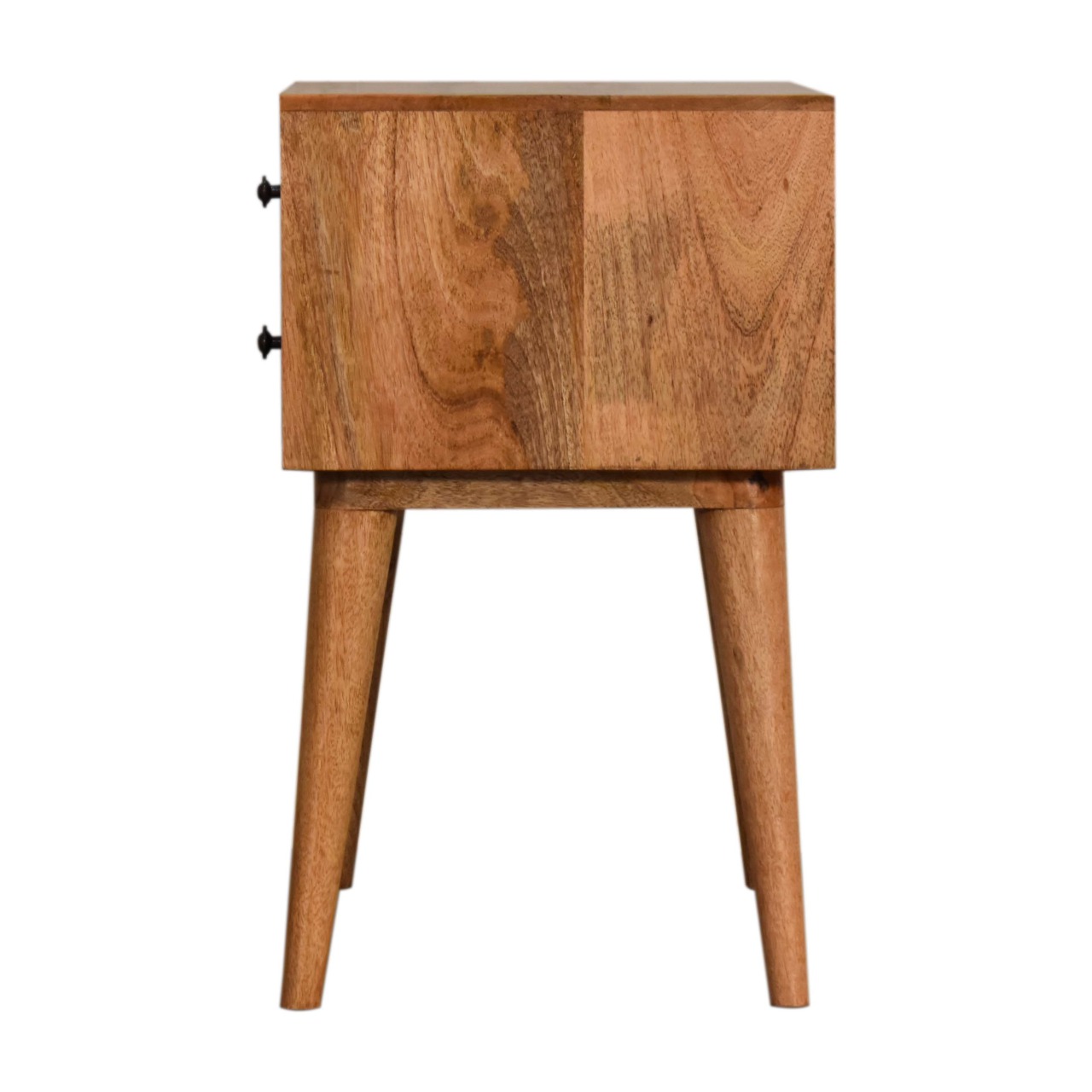 Teal Modern Solid Wood Bedside - Image 8