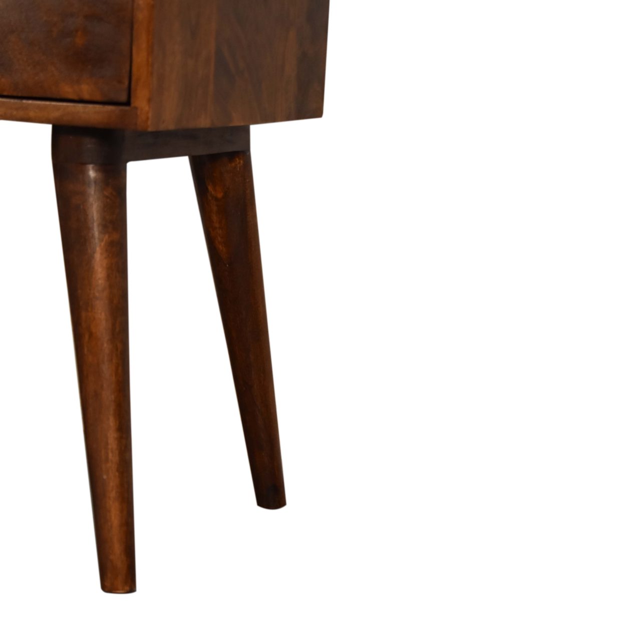 Chestnut Modern Solid Wood Bedside - Image 8
