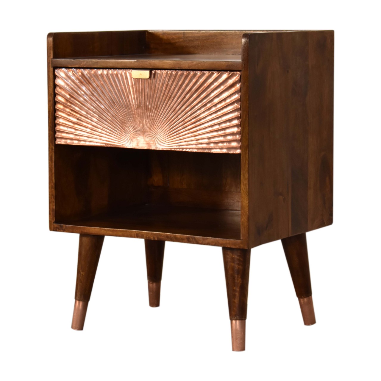 Manila Copper 1 Drawer Bedside - Image 3