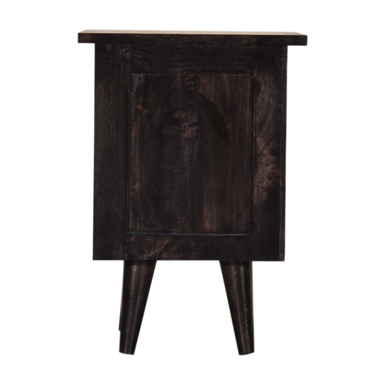 Black Hand Painted Bedside - Image 9