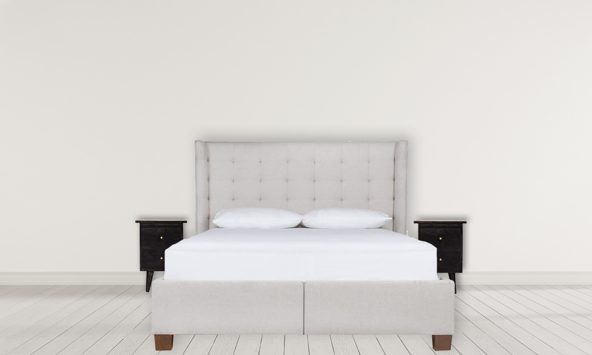 Black Hand Painted Bedside - Image 11