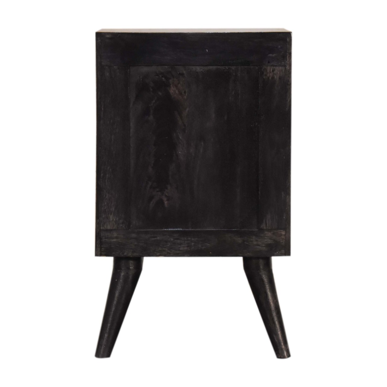 Multi Drawer Ash Black Bedside - Image 9
