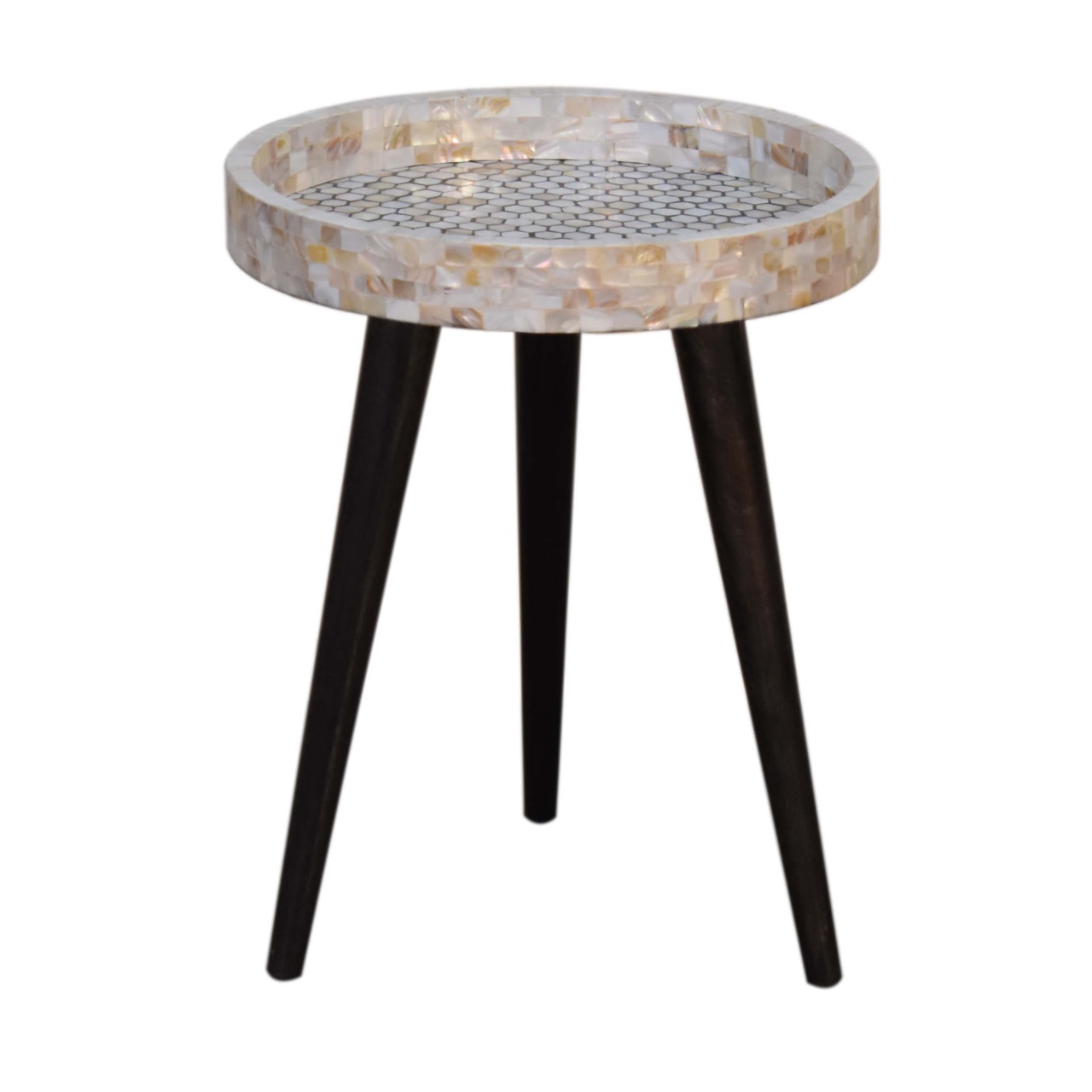 Honeycomb Mosaic End Table - Image 2