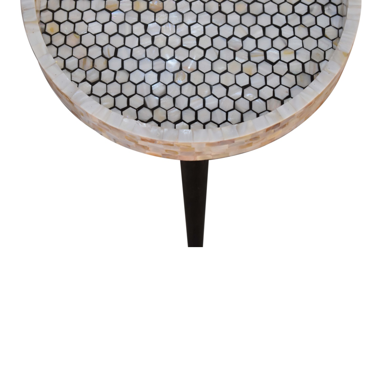 Honeycomb Mosaic End Table - Image 3