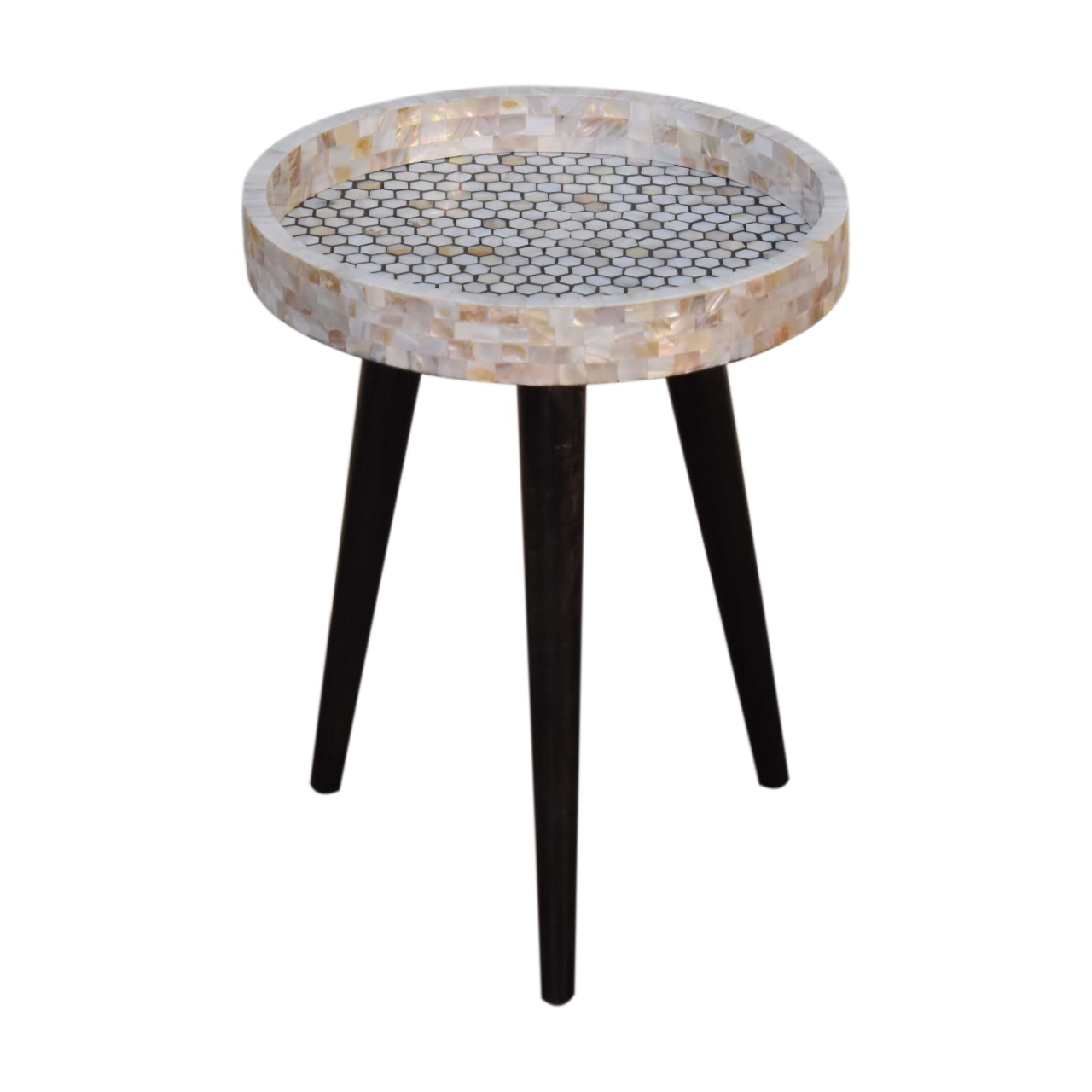 Honeycomb Mosaic End Table - Image 5